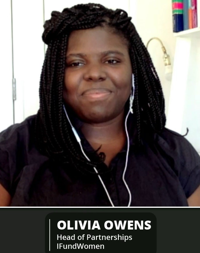 Picture of Olivia Owens from webinar zoom session